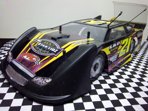 electric rc dirt late model